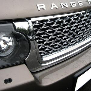 Range Rover L322 2012 Autobiography style front grille - Chrome - Click Image to Close